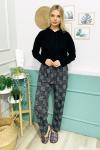 138391 Relax Fit Desenli Pijama